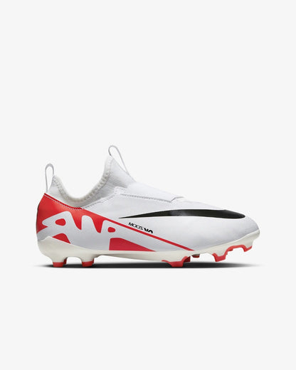 Nike zoom mercurial  vapor 15 academy mg bianca e rossa