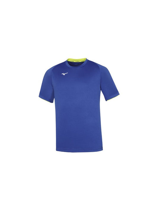 TEAM CORE S/SLEEVE TEE Royal/Yellow Fluo 32EA700222