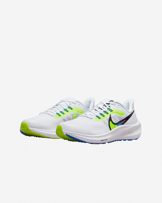 Nike Air Zoom Pegasus 39 WHITE/BLACK-VOLT-RACER BLUE DM4015-100