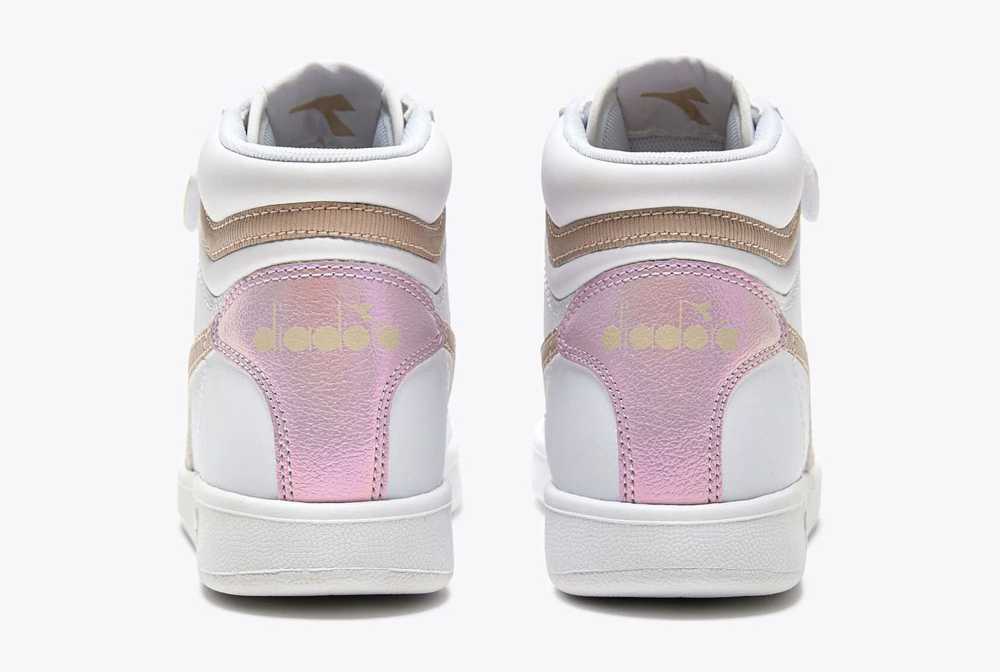 176726-D0585 DIA GAME P HIGH GIRL PS BIANCO/BEIGE DOLLARO