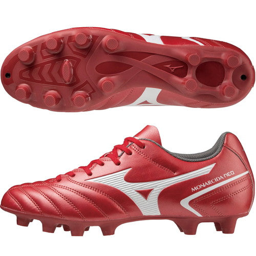Mizuno MONARCIDA NEO II SELECT MD scarpe calcio uomo rosso/bianco P1GA222560
